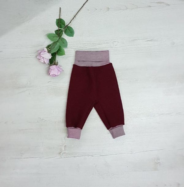 Walkhose / Pumphose aus Walkloden / Wollwalk